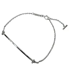 【中古】TIFFANY&CO Tiffany ティファニー T スマイル スモール ブレスレット バングル Au750 K18WG ホワイトゴールド ダイヤ レディース 【ブランドギャラリー心斎橋店】のサムネイル