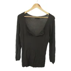 プロポーション ボディドレッシング PROPORTION BODY DRESSING カットソー ウール 2 ダークブラウン 無地 長袖 /KKのサムネイル