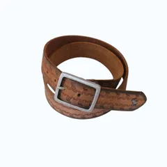 Abercrombie & Fitch アバクロ レザーベルト インド製 茶色 38/95 （w-2620507）のサムネイル