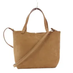 ザロウ THE ROW Park Tote small トートバッグ ハンドバッグ ショルダーバッグ 2WAY スエード 茶 /KHのサムネイル