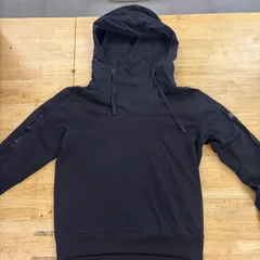 ジースターロゥ G-STAR RAW プルオーバー パーカー フーディー M 黒 ブラック ミリタリー アメカジ ワーク テック カジュアル ストリート メンズ 長袖 アノラック フード付き  古着 ロゴのサムネイル