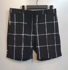 新品】ジェイリンドバーグ チェック ハーフパンツ ブラック - メルカリ