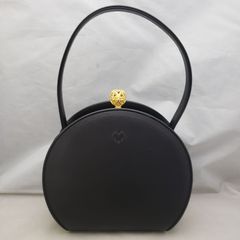 極美品】ミラショーン ハンドバッグ がま口 王冠 ワンハンドル 冠婚