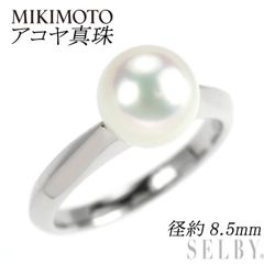 ミキモト Pt950 アコヤ 真珠/パール リング 径約8.5mm - メルカリ