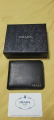 PRADA プラダ 長財布 2MV836 サフィアーノメタル 黒 箱 ギャラ付き