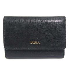 FURLA 名刺入れ カードケース 黒 - メルカリ
