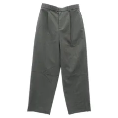 ATON エイトン PRAGGW0700 WOOL TORPICAL LOOSE FIT PANTS ウール トロピカル ルーズフィット スラックス パンツ グレー系 44【新古品】【未使用】【中古】のサムネイル