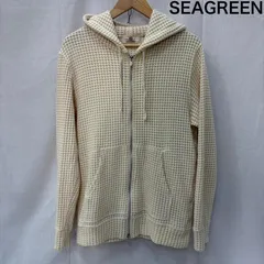 シーグリーン msea24s0846-m BIG WAFFLE HOODIE cream SIZE:4(XL) ダブルジップ メンズ XL ISItems【USED】【古着】【中古】50160266のサムネイル