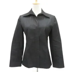 エムケー ミッシェルクラン MK MICHEL KLEIN ジャケット 上着 ミドル丈 40 黒 ブラック /SM23 ■ECC004のサムネイル