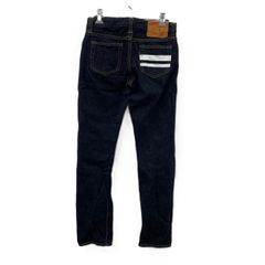 MOMOTARO JEANS ストレートデニム インディゴ - メルカリ