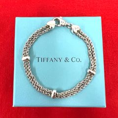 極 美品 TIFFANY&Co. ティファニー ヴィンテージ ダブル ロープ