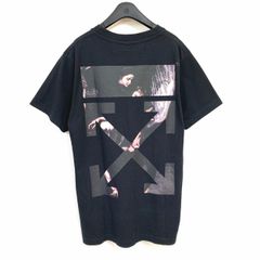 L1162】 off-white アローロゴカラヴァッジョTシャツ XL 黒 - メルカリ