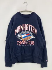 TOMMY JEANS トミージーンズ スウェット S ネイビー コットン スウェット 前面プリント ブランドロゴ 長袖 メンズ レディース
