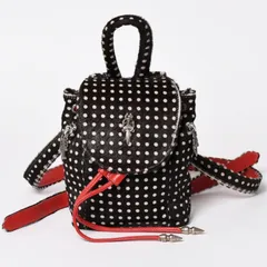 極美品 CHROME HEARTS クロムハーツ IGGY MINI イギー ミニ ダガー付き バックパック ハラコ ブラック 中古 4a003339のサムネイル