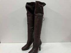 BODY DRESSING Deluxe ロングブーツ ブラウン 23.5cm - メルカリ