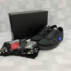 NIKE ナイキ スニーカー Travis Scott × Nike Air Jordan 1 Low OG SP 'Black Phantom' DM7866-001 25.5cm ブラック 箱ありのサムネイル