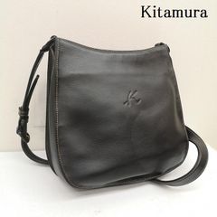 Kitamura x taKamiy ショルダーバッグ レザー ブラック コラボ Kitamura x taKamiy ショルダーバッグ レザー ブラック コラボ - メルカリ