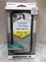 iPhone　15　Pro　Max　TOUGH　SLIM　LITE　フレームカラー　シルキークリア ELE-92177【J】