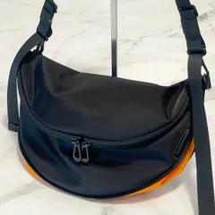 Cote&Ciel コートエシエル Hala S Sleek Black/Orange ショルダーバッグ　ボディバッグ　ブラック　黒　黒色　オレンジ　メンズ　レディースのサムネイル