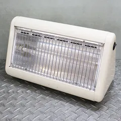新潟発 山善 電気ストーブ DS-F04 100V 50-60Hz 冬 冬季 ストーブ 中古のサムネイル