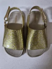ミニ Melissa(メリッサ) ゼリー サンダル GOLD 9のサムネイル