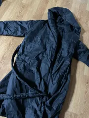 ZARA ローブ フード ダウンジャケット ロング丈のサムネイル