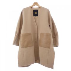 25AW ドゥロワー drawer ラメノーカラージャケット コート 36 - メルカリ