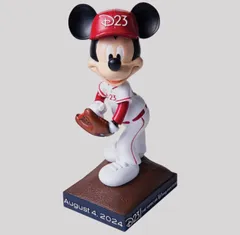 ミッキー・マウス｜限定ボブルヘッド｜2024年8月4日スタジアム配布品 ディズニーD23×ロサンゼルス・エンゼルス