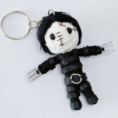 シザーハンズ☆映画☆ジョニーデップ☆ブロックキーホルダー