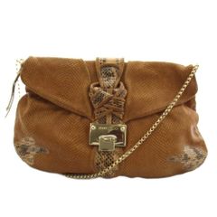 JIMMY CHOO アンナ 2way ショルダーバッグ ゴールドチェーン A4 - メルカリ