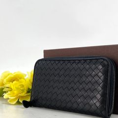 ボッテガ ヴェネタ イントレチャート ジップアラウンド 長財布