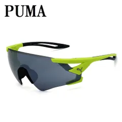 プーマ PUMA PU0398S 008 サングラス メガネ 眼鏡 UVカット 紫外線カット メンズ レディース ミラー シルバー グリーンのサムネイル