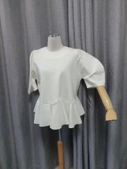 cygne とんがりトップス　半袖 Emily グレー 1 cygne /シーニュとんがりトップス半袖 Emily グレー1 - メルカリ