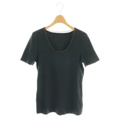 ファビアナフィリッピ FABIANA FILIPPI カットソー Tシャツ 装飾 半袖 I46 紺 ネイビー /HS ■GY62のサムネイル