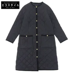 TRADITIONAL WEATHERWEAR　トラディショナルウェザーウェア　ナイロン キルティングコート レディース 32 ブラック　32のサムネイル