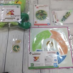 [5점 세트·키모리] 이치 반 쿠지 Pokémon 30th ANNIVERSARY vol.1 메탈 매력 호웬 지방 키모리 여행의 3마리 봉제인형 키모리