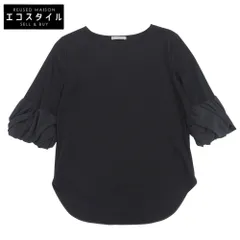 theory luxe　セオリーリュクス　美品 HANAH COOL SMOOTH トップス レディース ブラック 38 03-9301015　38のサムネイル