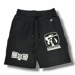 参考上代23100円 NEIGHBORHOOD  × BOUNTY HUNTER 25SS Sweat Short Pants スウェットショートパンツ ハーフパンツ イージーショーツ ネイバーフッド  × バウンティーハンター ブラック M （5632M）のサムネイル