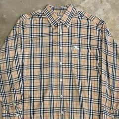 BURBERRY OF LONDON メンズ長袖 ノバチェック 長袖シャツ L - メルカリ