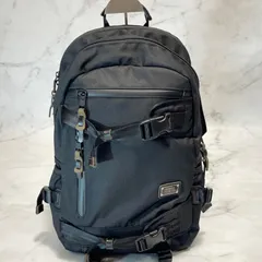 AS2OV アッソブ　CORDURA DOBBY 305D DAY PACK BLACK バックパック　リュック　ブラック　黒　黒色　通学　通勤　ポリエステル　牛革　ナイロン　A4 メンズ　061407のサムネイル