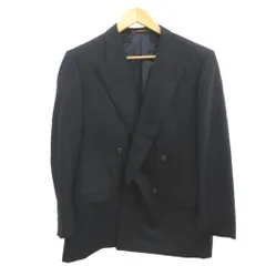 ジバンシィ GIVENCHY ジャケット 上着 ウール 背抜き 紺 ネイビー ダブルブレスト ピークドラペル 長袖 /NP ■GY59のサムネイル