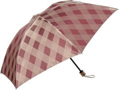 タマキニイメ☆新品タグ付☆よけおり☆雨晴れ両用傘☆コットン撥水UV