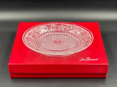 H-05030  Baccarat バカラ アラベスク プレート 24cm 美品のサムネイル