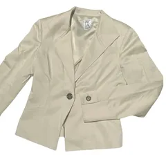 MICHEL KLEIN ミッシェルクラン ジャケット クリームレディースサイズ38 B052302 Mのサムネイル