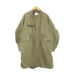 フリークスストア FREAKS STORE M-65 モッズコート フィッシュテールパーカー コート M 緑 カーキ 長袖 スタンドカラー フラップポケット 21AW-001CO /CK3 ■ECD001のサムネイル