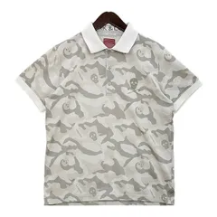 MARK&LONA マークアンドロナ ゴルフウェア ポロシャツ カットソー Tシャツ スカルカモフラ メンズ XLサイズ トップス DM19209■のサムネイル