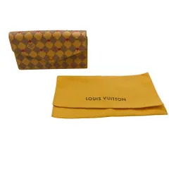 【中古】ルイヴィトン LOUIS VUITTON M45296 ダミエ・アズール ポルトフォイユ・サラ スタッズ 長財布 レディース A2602349【無料ギフトラッピング承ります】
