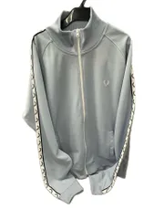 ▽Fred Perry　フレッドペリー　トラックジャケット　ライトブルー　XLサイズ　11074のサムネイル