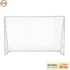 フットサルゴール 3m×2m 公式サイズ 組み立て式  キャリーバッグ付 室内 屋外兼用 練習用ネット サッカーゴール フットサル ゴール サッカー ミニサッカー トレーニング 【ホワイト】のサムネイル