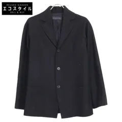 JURGEN LEHL　ヨーガンレール　ブラック ウール×アンゴラ ジャケットのサムネイル